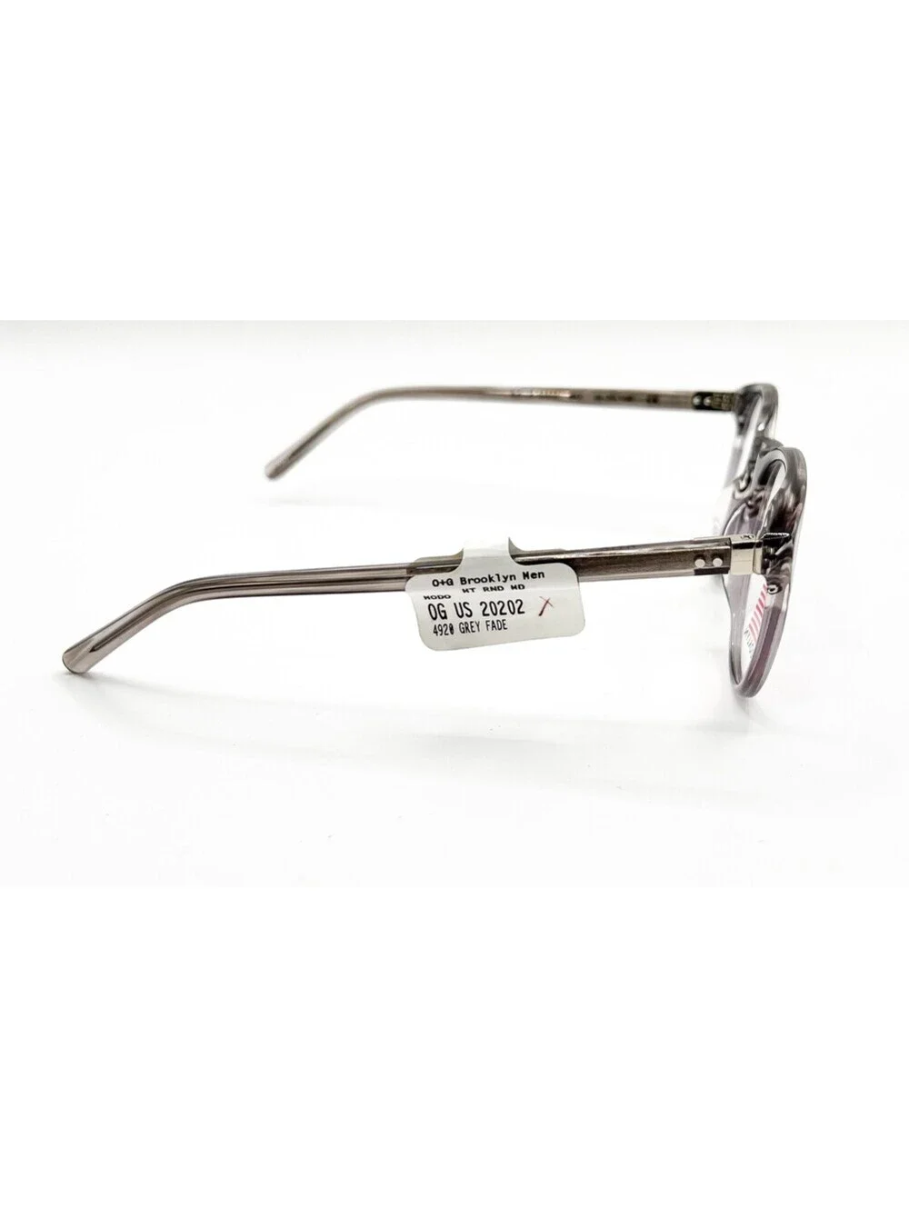 Otis Grey Og Us 20202 847 Black-Silver Authentic Eyeglasses 49-20-140